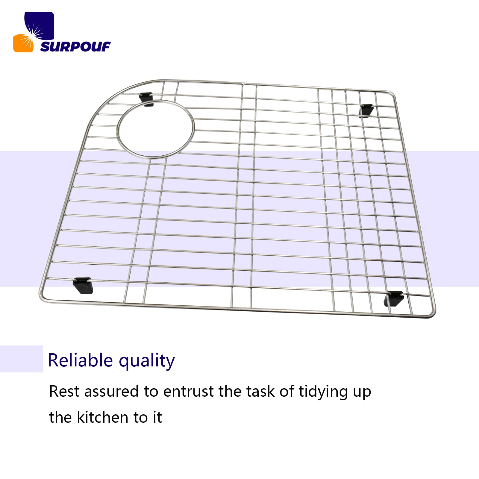 Bottom Skin Rack Kohler Sink Accessories K-6001-ST Bottom Sink Rack – Stainless Steel ...