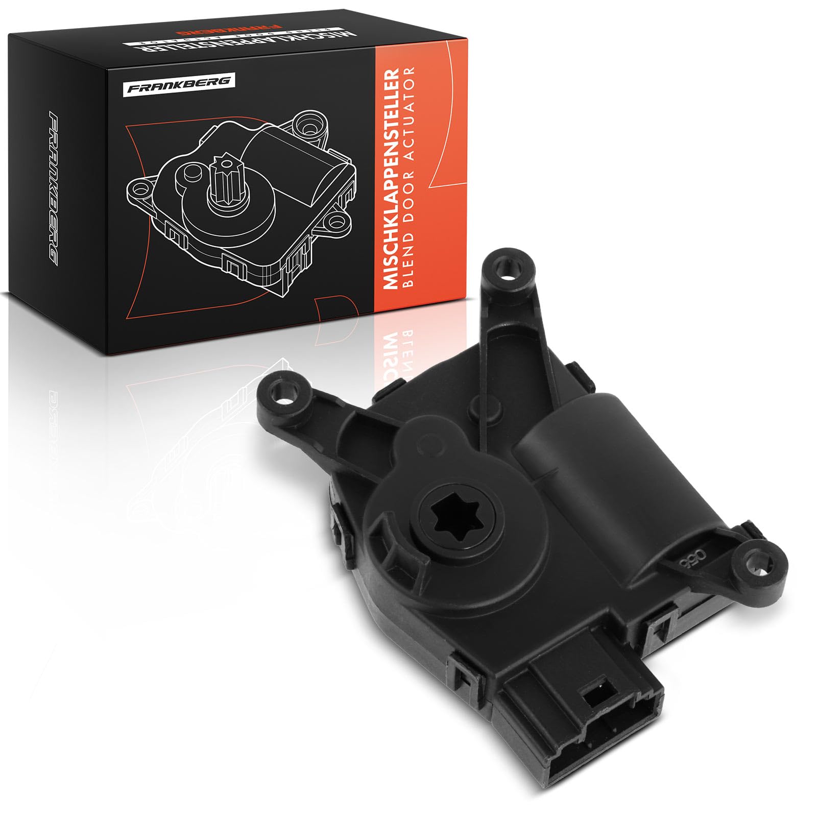 Frankberg Blend Door Actuator Air Door Actuator Compatible with A3 8V Q3 Altea 5P Leon 5F O.c.t.a.v.i.a II III Superb II III Beetle 5C Golf V VI 1K 2003-2019 604824