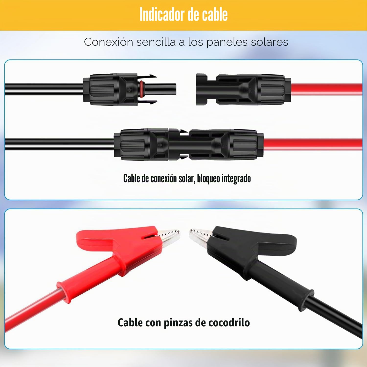 Probador solar EY1600W, instalación, medidor de voltaje vacío, detección MPPT, pantalla LCD