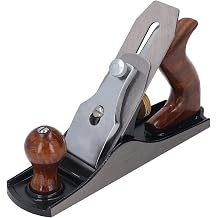 flexman Bench Hand Plane, Sharply Blade Smoothly Base Ergonomic Handle Small Handheld Planer Manual Planing Tool for Woodworking, Handicraft Production, Wooden Furniture Maintenance