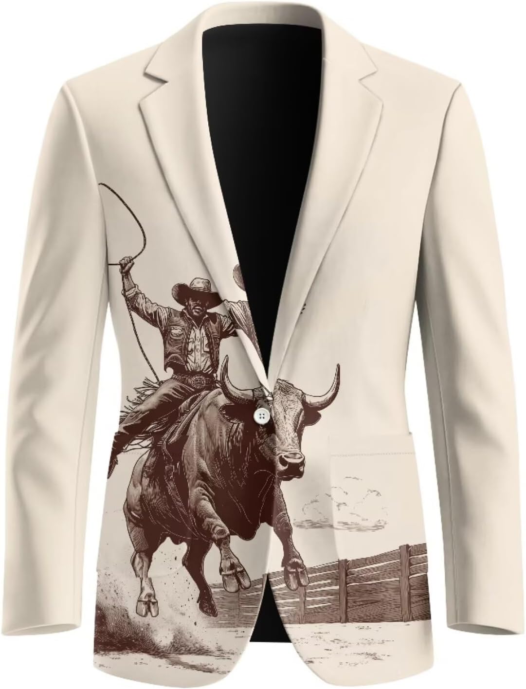 Mens Blazer Jacket Slim Fit One Button Suit for Men Stylish Notched Lapel Sport Coat Casual Outerwear with Pockets