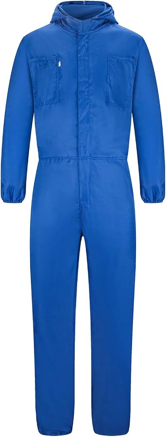 yukirtiq Traje de Caldera Mono para Hombre Pantalones con Peto de Trabajo  para jardín y Garaje, para Mantener Limpio: Amazon.es: Ropa