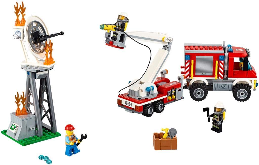 Amazon.co.jp: レゴ (LEGO) シティ 屈折はしご車 60111 : おもちゃ