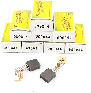 Aexit 10 Pairs Electric Motors Replacement Carbon Brushes 18mm x 17mm x 7mm for Generic Fan Motors Electric Motor