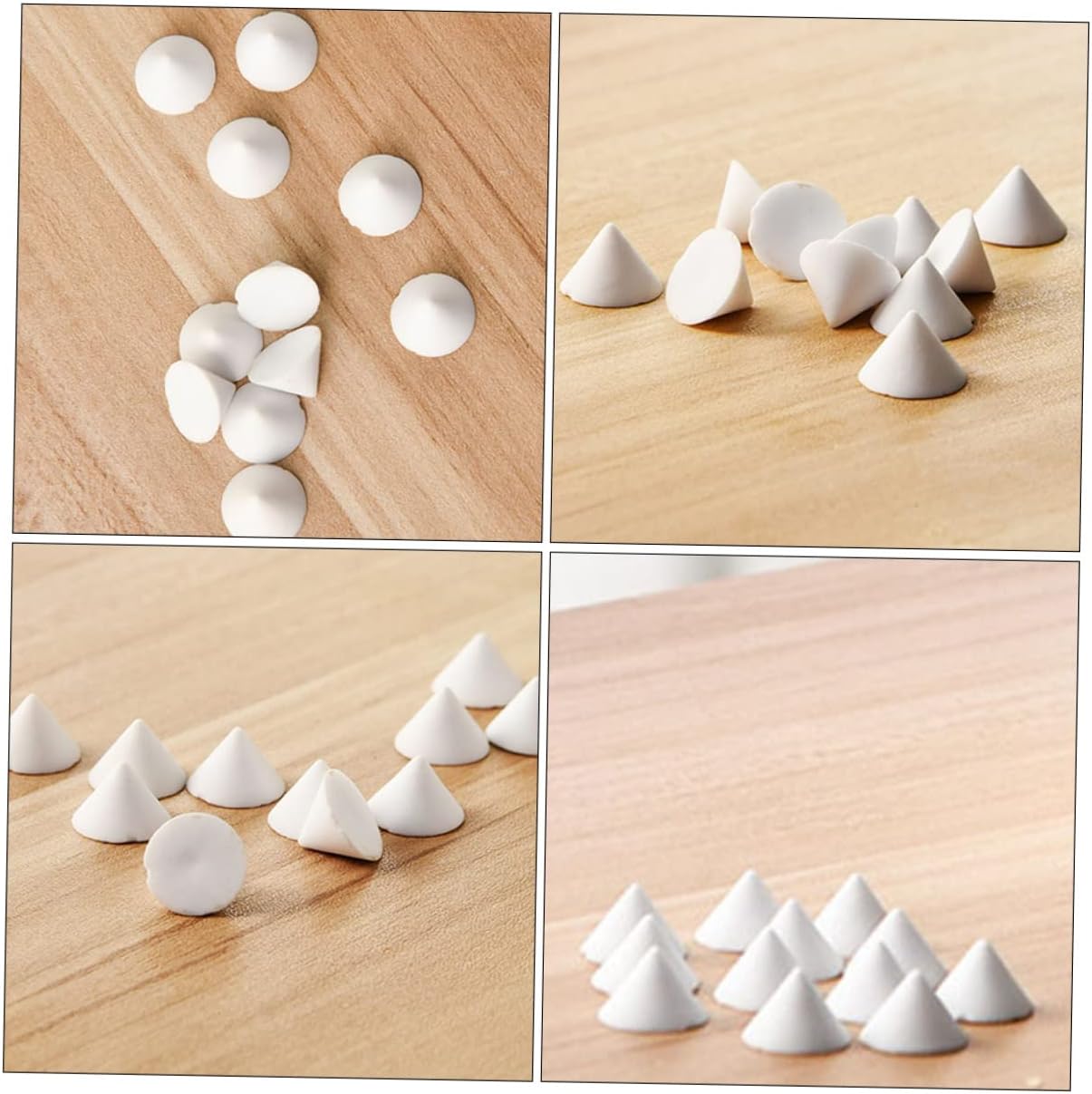 CIMAXIC 120pcs High Temperature Ceramic Pottery Kiln Nails Support Tools for Firing and DIY Projects Reusable and Sturdy Kiln Accessories for Professional Use