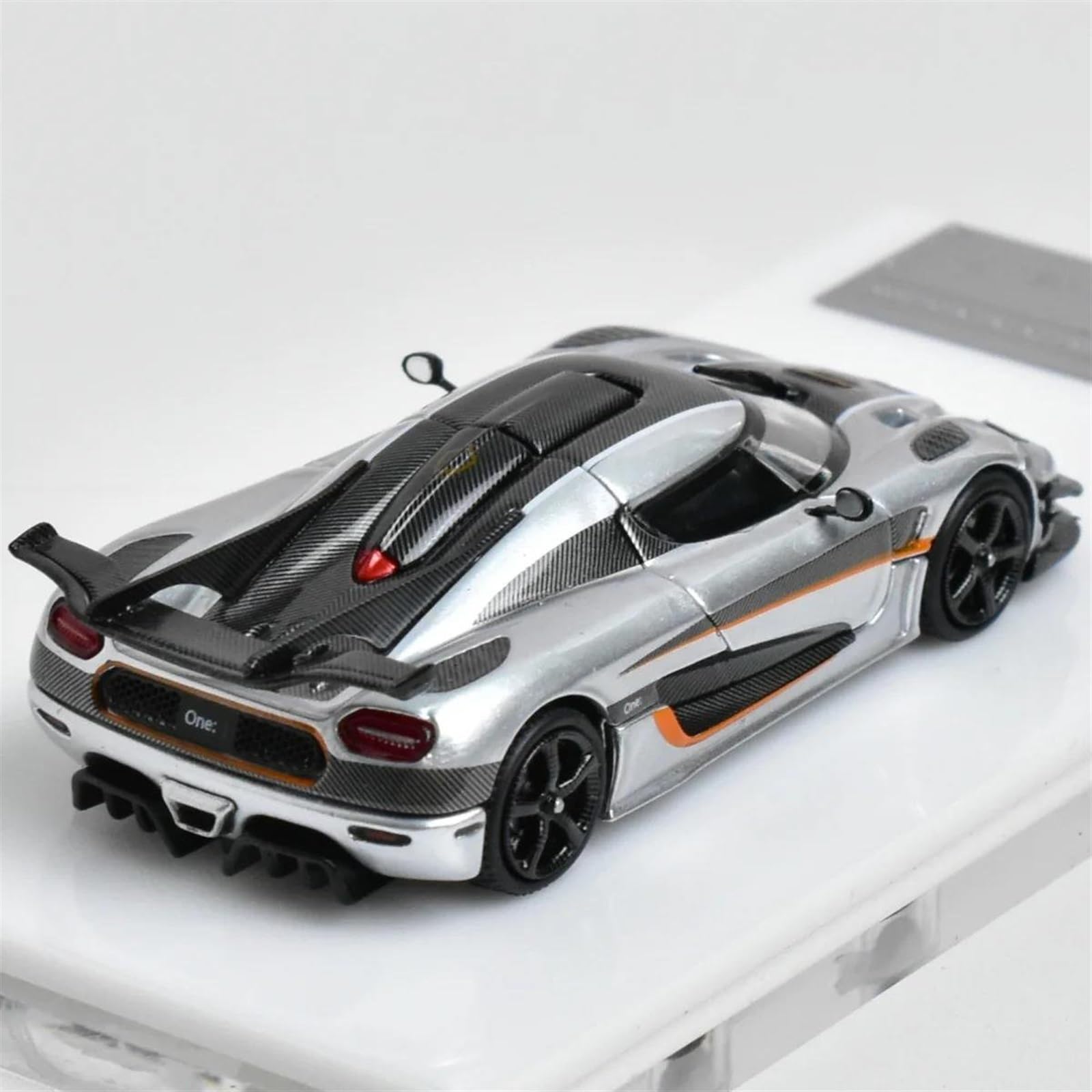 Metallo Scala Replica 1 64 Koenigsegg One1 Diecast Moldel Car Per Regali Da Collezione E Esposizione(White)