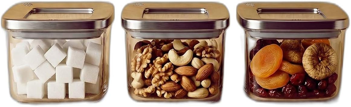 Antrasit Vakumlu Hava Ge irmez 3 l  Saklama Kab  0.5 L 500 ml