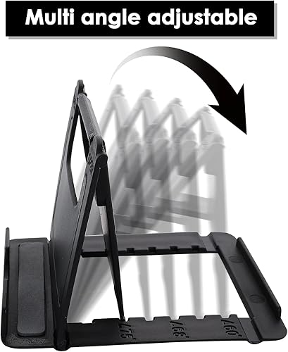 Miniatura 8 de TIESOME 6 soportes plegables para teléfono celular soporte de bolsillo multiángulo soporte de escritorio universal portátil para todas las pantallas
