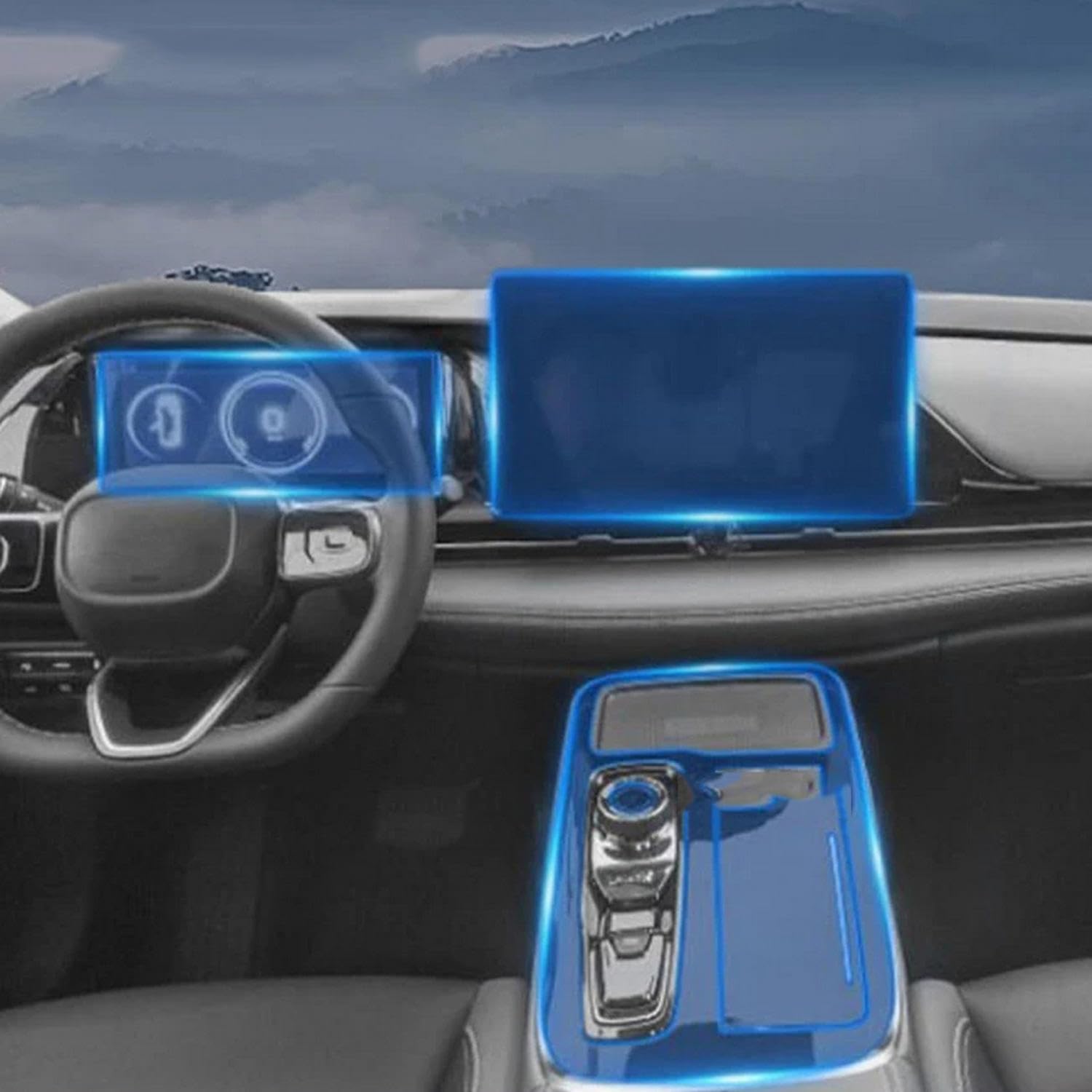 Film protection TPU GAC AION V PLUS - Accessoire intérieur voiture transparent anti-choc