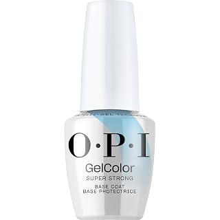 OPI GelColor Base & Top Coats | Strong Adhesion, High Shine & Matte Finish for LED Cure Gel Nail Polish | Protects Color & Nail Art | Prevents Discoloration or Chipping | Vegan & HEMA Free | 0.5 Fl Oz - Amazon product rated Grade B