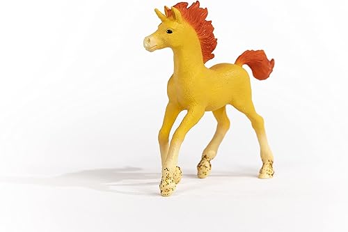 Miniatura 3 de Schleich bayala, Figura de juguete coleccionable de unicornio para niñas y niños, anillos de durazno (serie de postres), a partir de 5 años