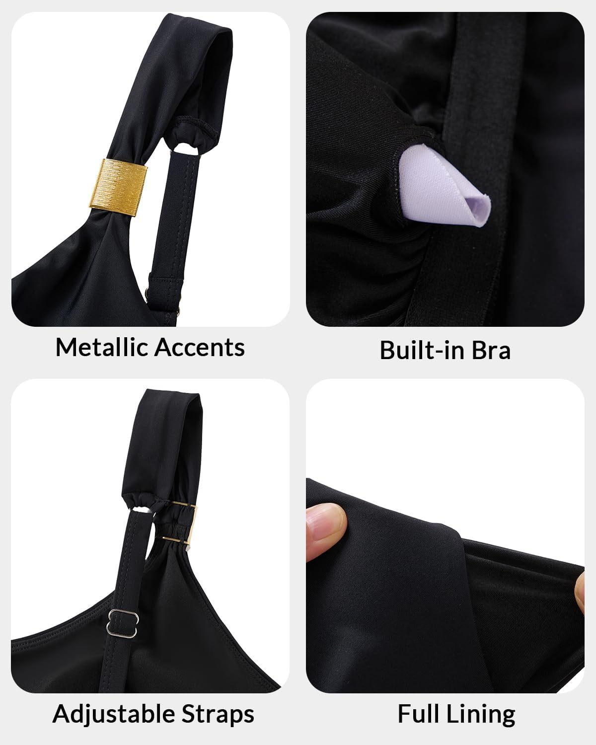 Flowy Tankini Top Only - Women's Modest Bathing Suit Top Loose Fit Swimsuit No Bottom 2025 - Image 6