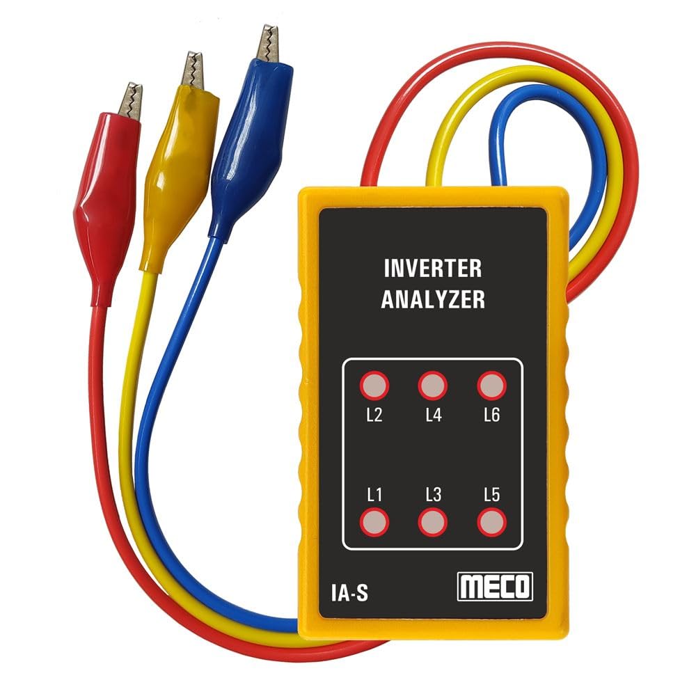 MECO IA-S Inverter Analyzer for AC & Refrigerator Inverter PCB Diagnosis | 60-600V AC, 40-400Hz | LED Fault Indicator | No Battery Required | HVAC & Appliance Service Tool-image-22