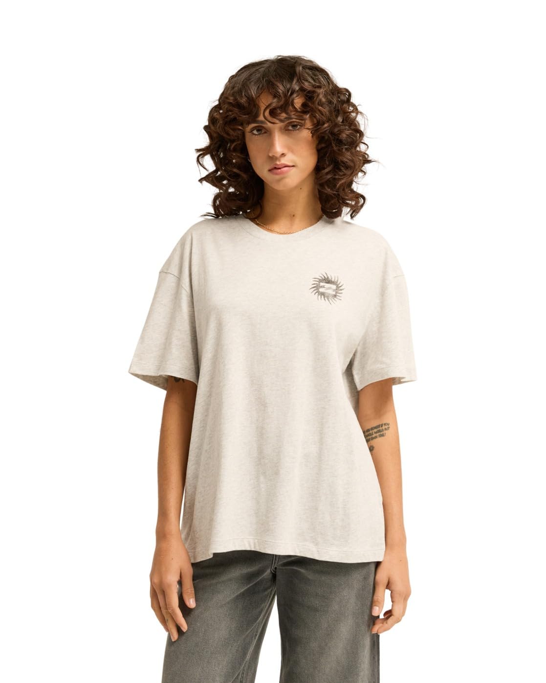 BILLABONG Always Looking - Short Sleeve T-Shirt - Women - Grey