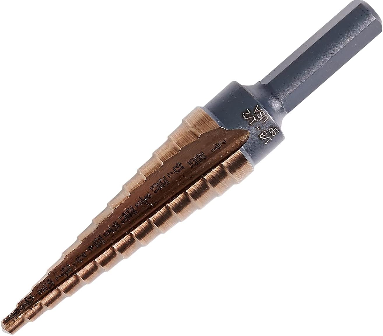 KnKut 1/8-1/2 Fractional Performance Step Drill