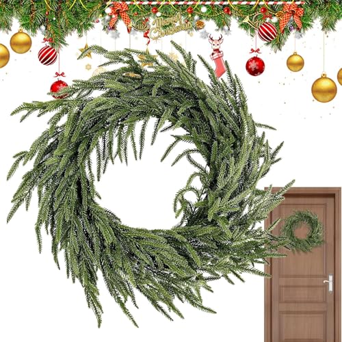 Weihnachtskränze Für Haustür Real Touch 50 cm | Kiefern...