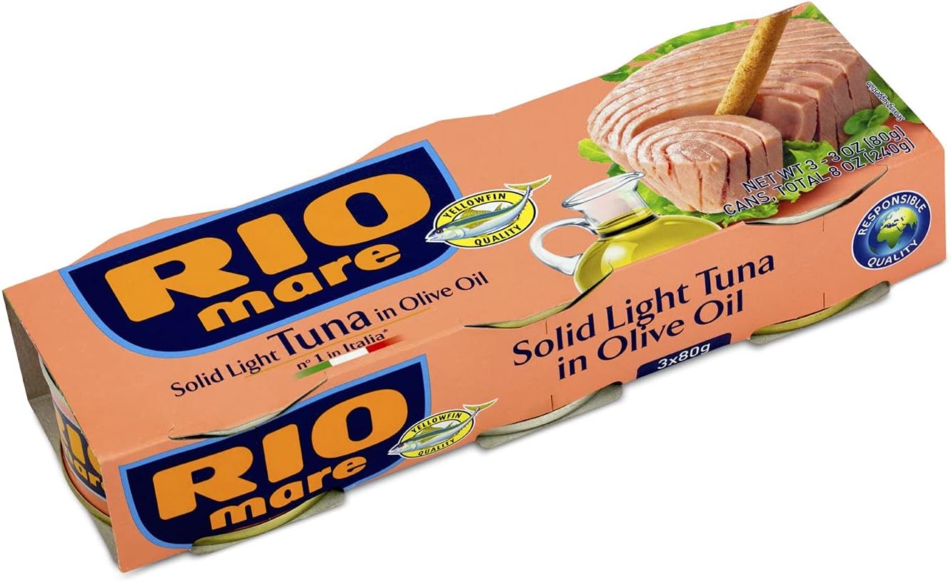 Minos Rio Mare Tuna In Olive Oil, 2.8 Ounce Can (Pack of 3)