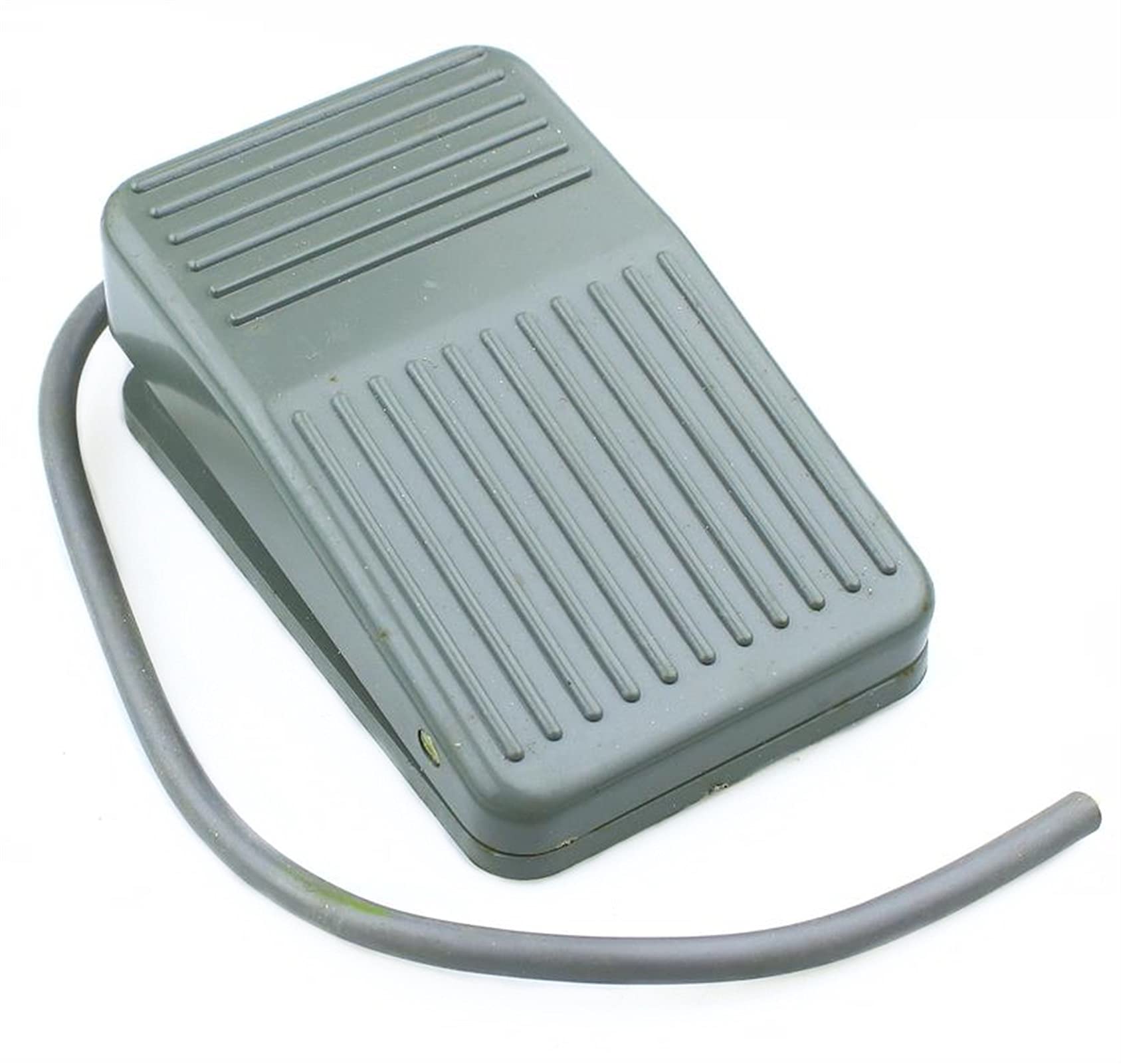 Interrupteur à pied MDFS-213 argenté 10A 220V avec bande de réinitialisation