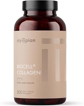 Olympian Labs Biocell Collagen II 1500mg Supplement Capsules Non-GMO, Gluten-Free, Allergan-Free - Supports Skin & Joint Health and Cartilage Producing Cells - Bulk 300 Capsules 100 Day Supply