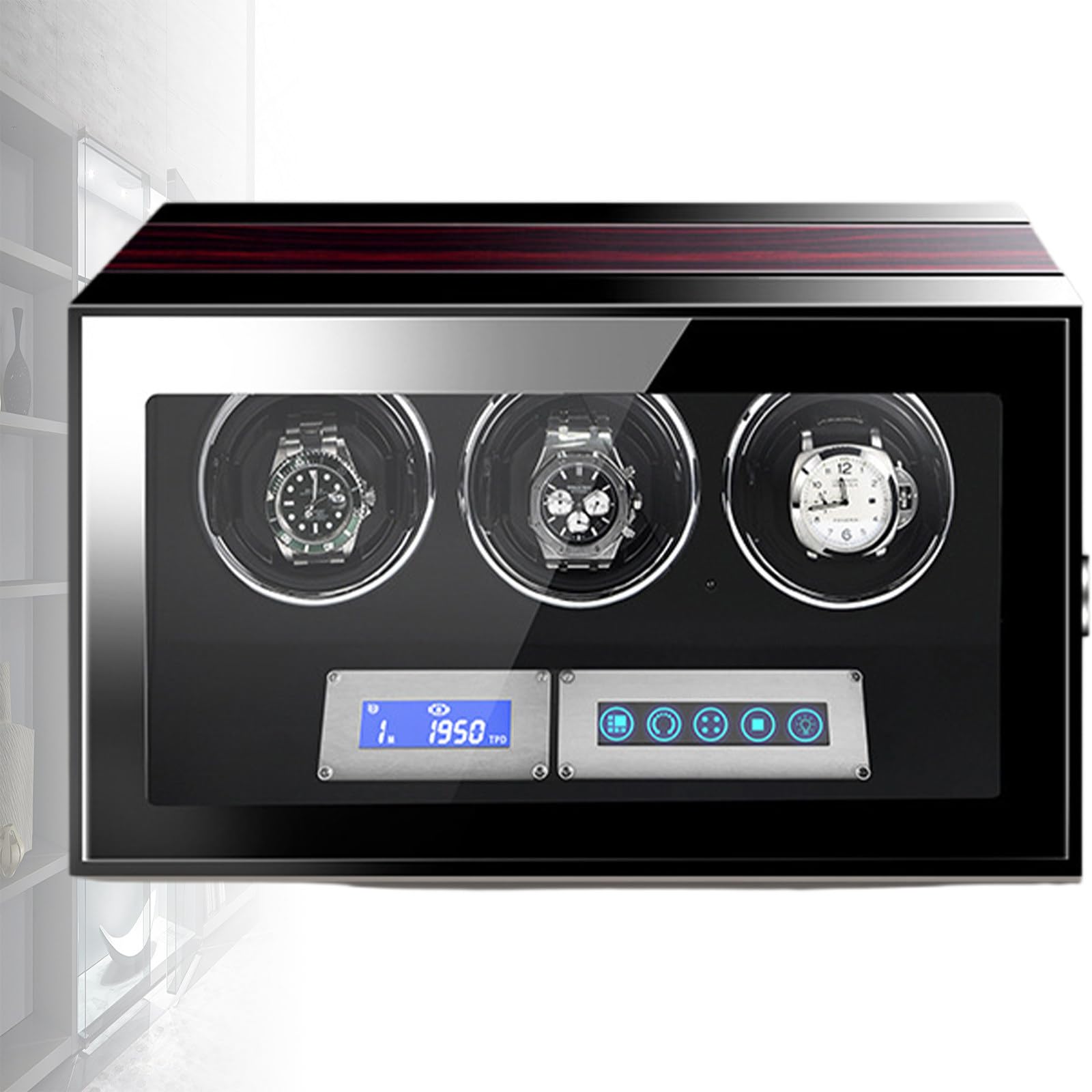 Cargador automatico de reloj con motor silencioso de 3 modos