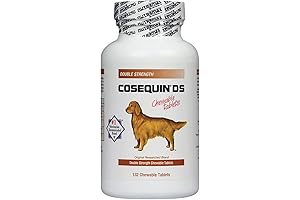 Maintain Dog's Happy, Healthy Joints with Nutramax Cosequin DS Plus MSM Chewable Tablets
