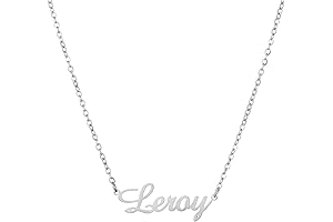 JINMA Personalized 1-5 Name Necklace - Custom Name Jewelry for Women Girls Gift