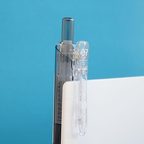 Miniatura 4 de Pentel Bolígrafo permanente Feel 0.7 XBXB117A10, color negro transparente, paquete de 10 unidades