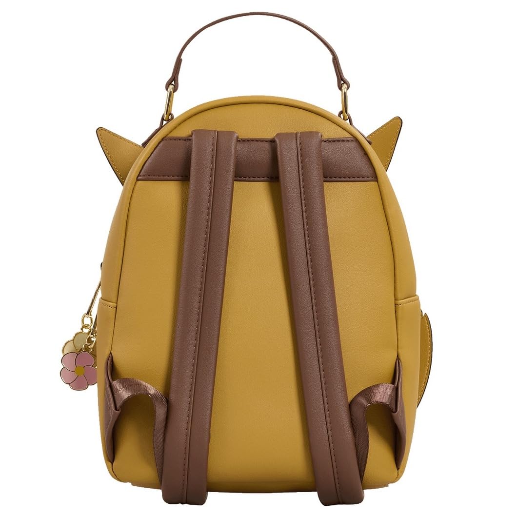 Loungefly Mini Backpack: Pokémon - Eevee | Gadget Ufficiale Videogiochi - Personaggio in Vinile da Collezione - Idea Regalo Compleanno per Fan e Collezionisti