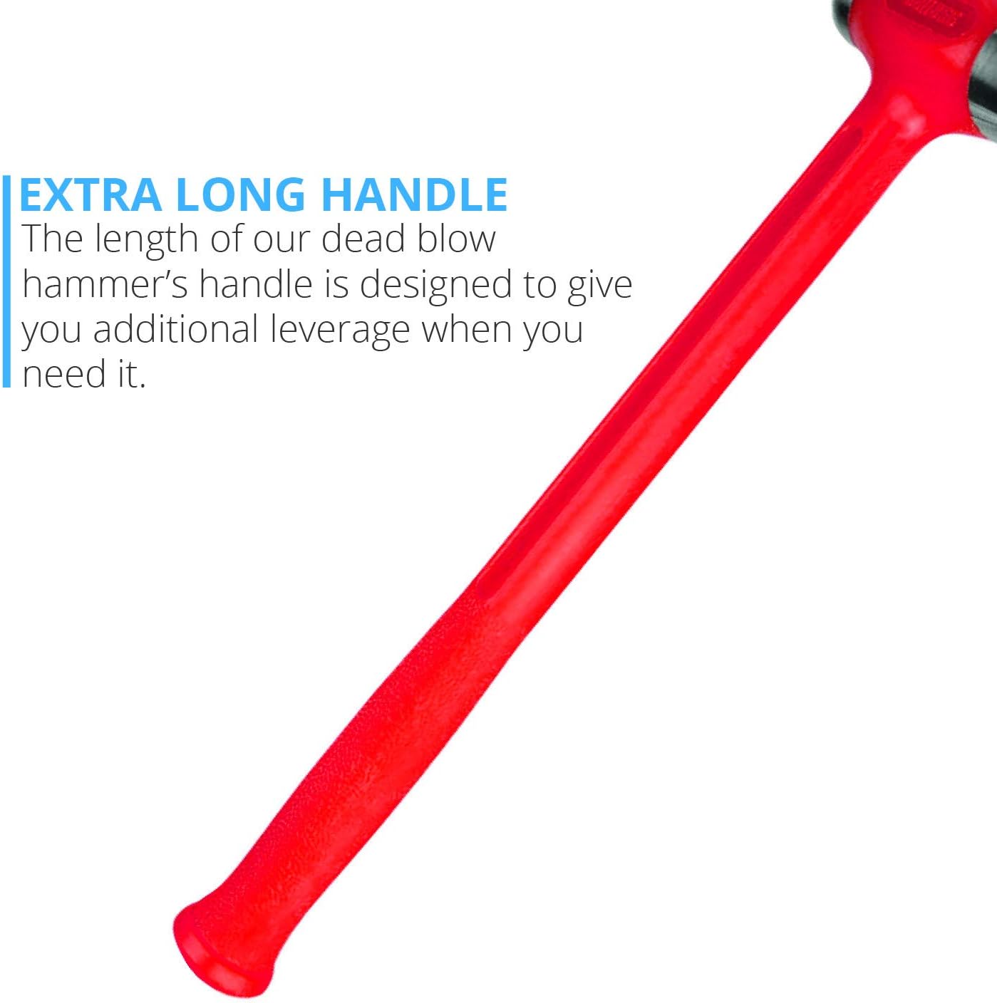 Exclusive Discount 90% Price Capri Tools Dead Blow Ball Peen Hammer, 56 oz (CPDBHB56)