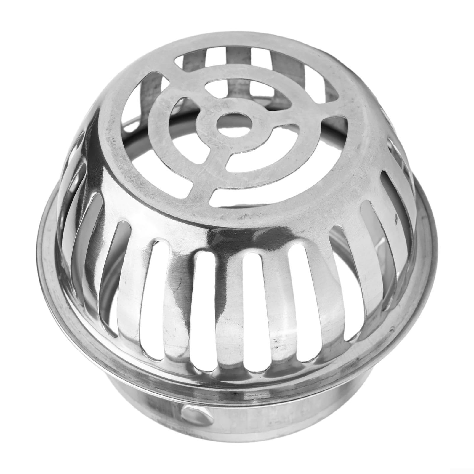 Siphon de Sol pour Toit, Couvercle de Siphon en Acier Inoxydable, Filtre de Siphon de Sol, Couvercle de Siphon en Maille, Couvercle de bonde de Douche pour empêcher Les Feuilles, Les débris, la mouss