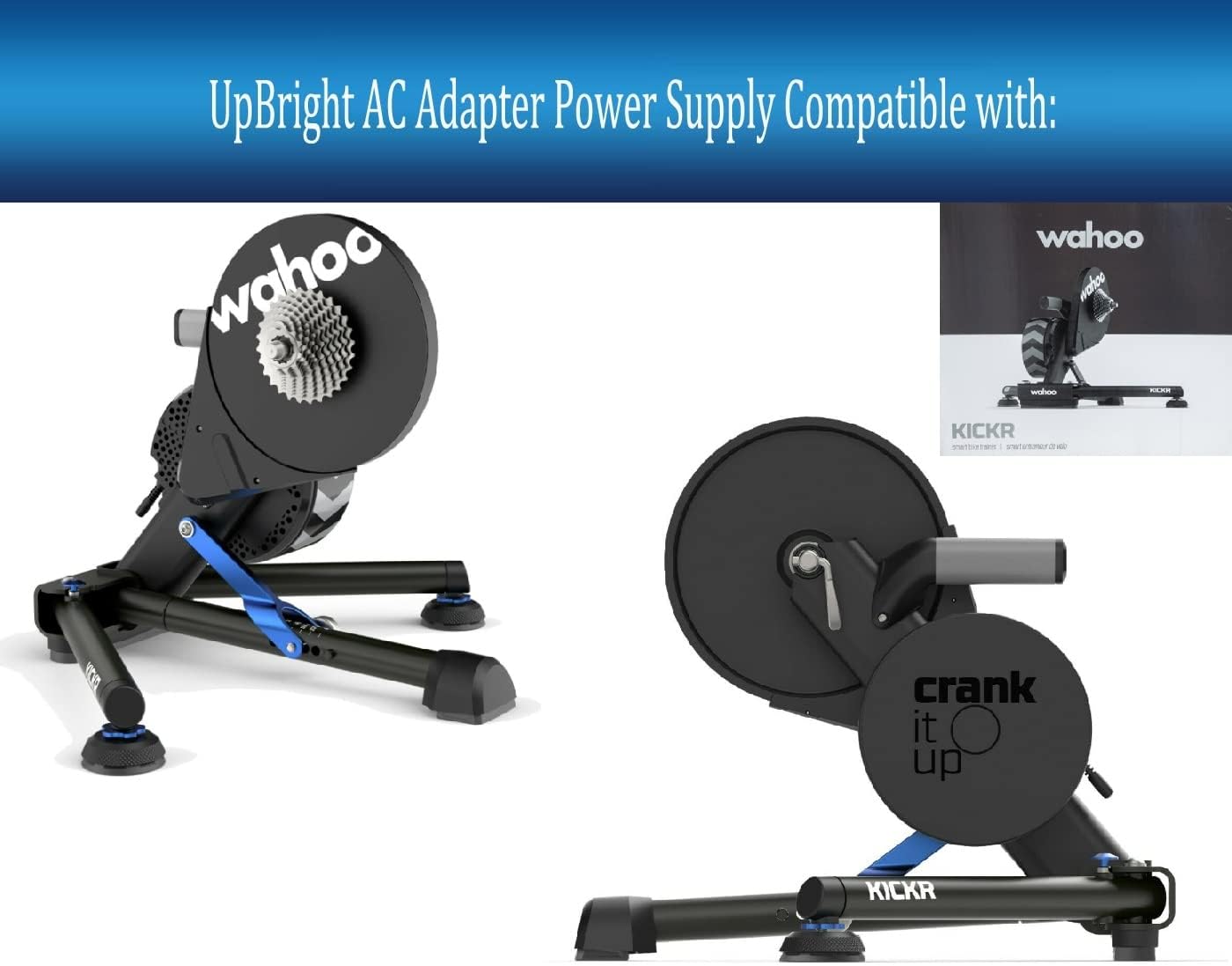 Wahoo KICKR Smart Trainer with power adapter
