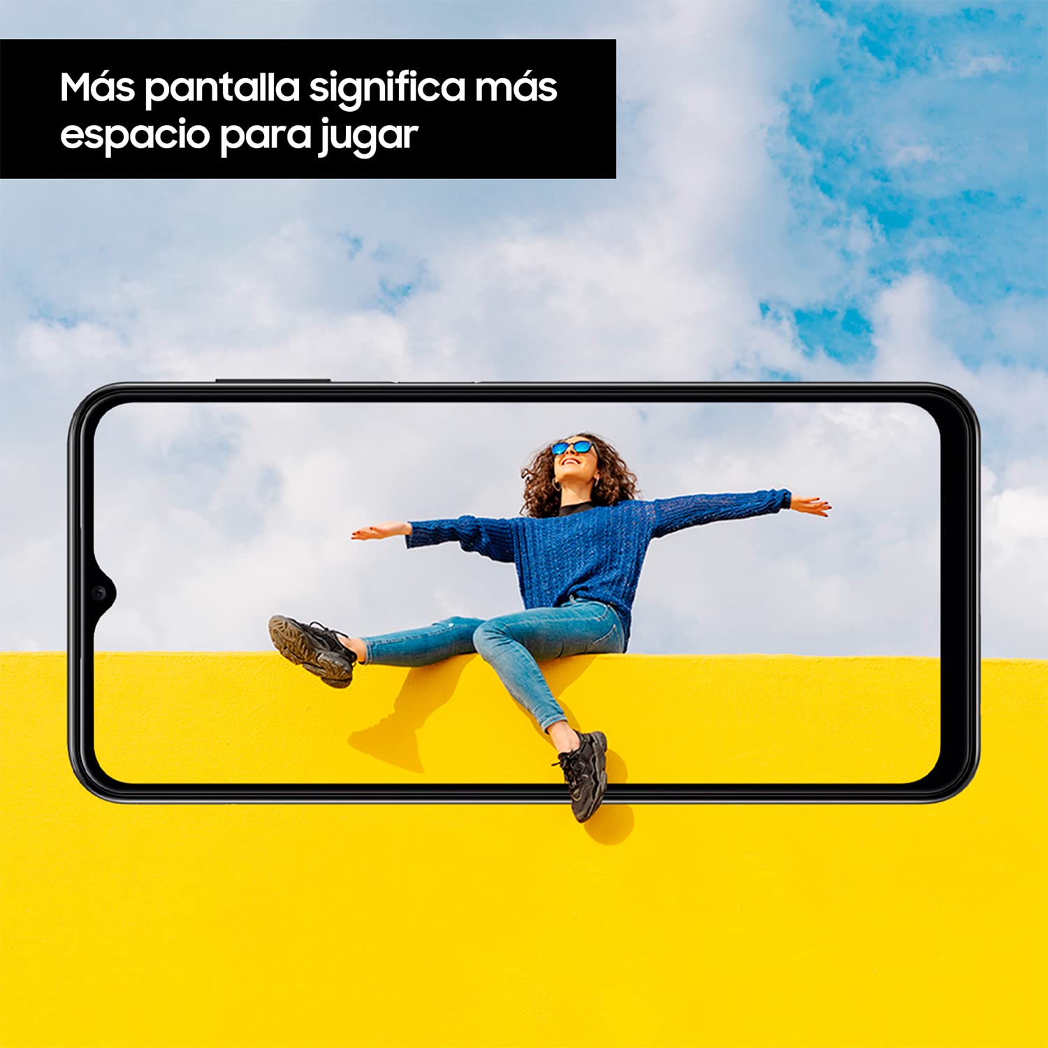 Samsung Galaxy A13 (128 GB) Negro – Teléfono móvil libre, Smartphone Android de 4 GB RAM, con pantalla de 6,6'' y batería de 5000 mAh - Chipset 2021 (Versión ES) — view 5