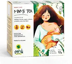 Chá para mamãe Mami Tea com Blend de ervas 12g - Auxílio amamentação - Verdi Natural