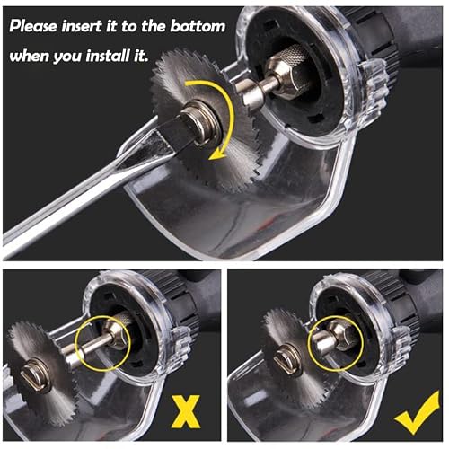 6Pcs 1/8" Hss High Speed Steel Circular Saw Blades With Shank Extension Rod For Rotary Tool #TOP3