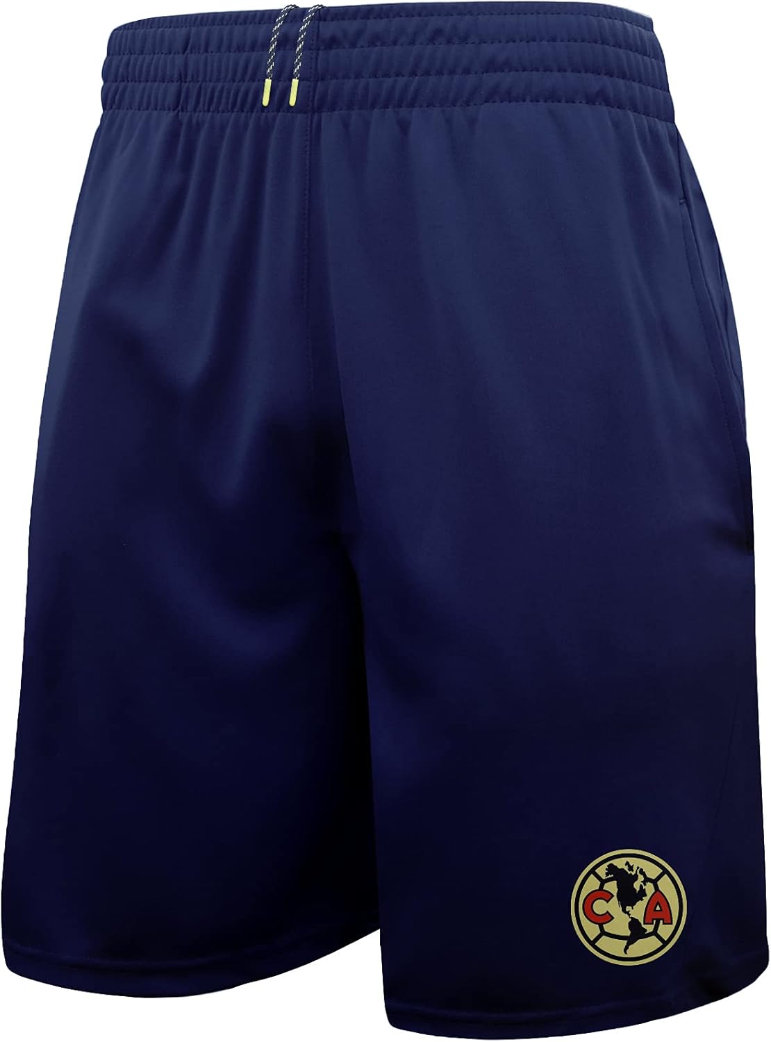 Icon Sports Men's Club America Officially Poly Soccer Shorts -05