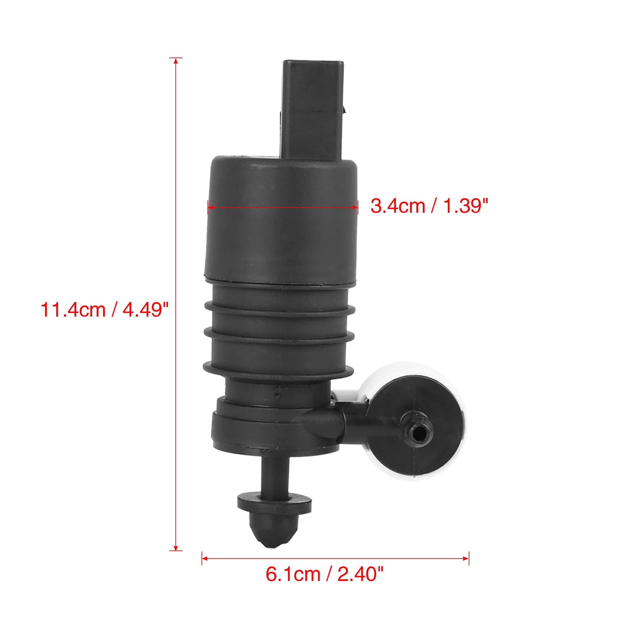 Amazon.com: X AUTOHAUX Car Windshield Windscreen Washer Pump Motor 