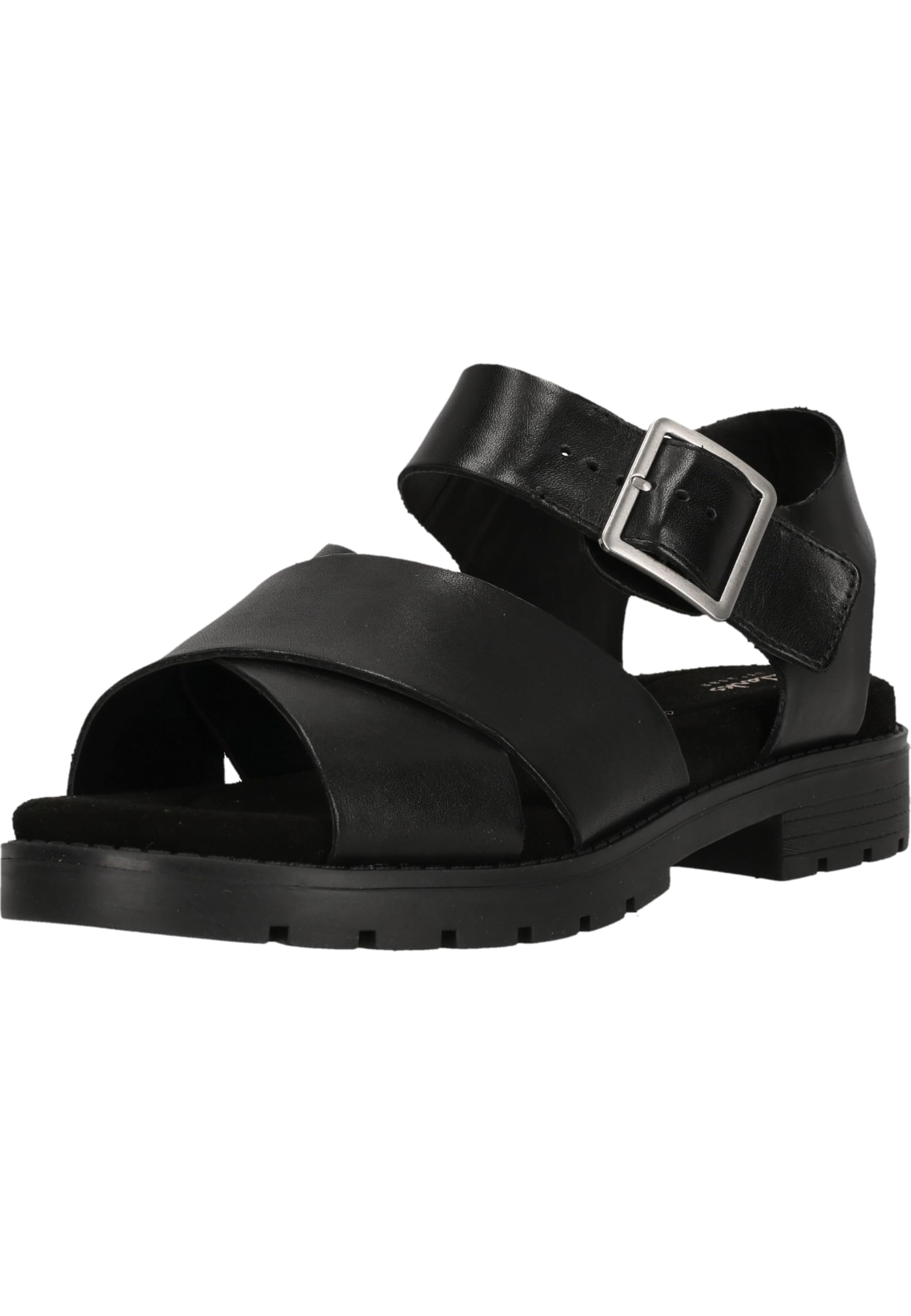 Clarks Orinoco Cross Womens Black Leather, 6.5