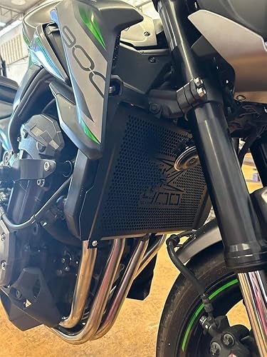 Miniatura 3 de Motorcycle Radiator Motorcycle Aluminium Accessories Radiator Grille Guard Cover Protector for Ka&wa&saki Z900 2017 2018 2019 2020 2021 2022 2023