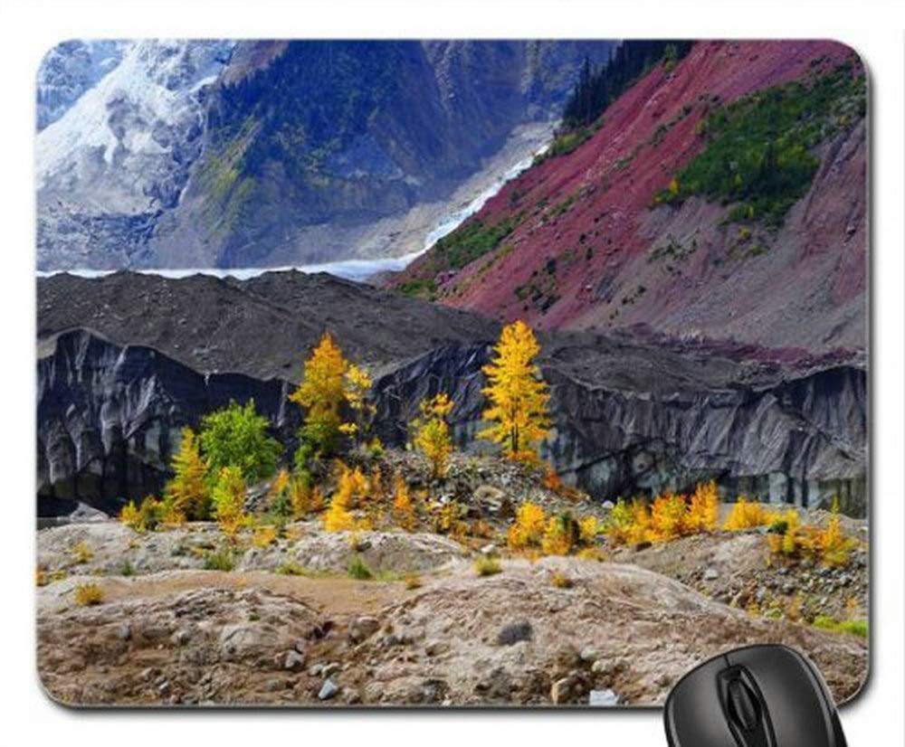 (Advanced lock edge) Mouse mat Gaming Mouse pad Mountain glacier Mouse pad, Mousepad (Mountains Mouse pad)