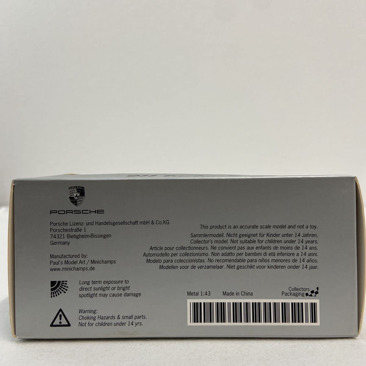 Amazon | PORSCHE ディーラー特注 PMA 1/43 ミニカー 911 turbo S