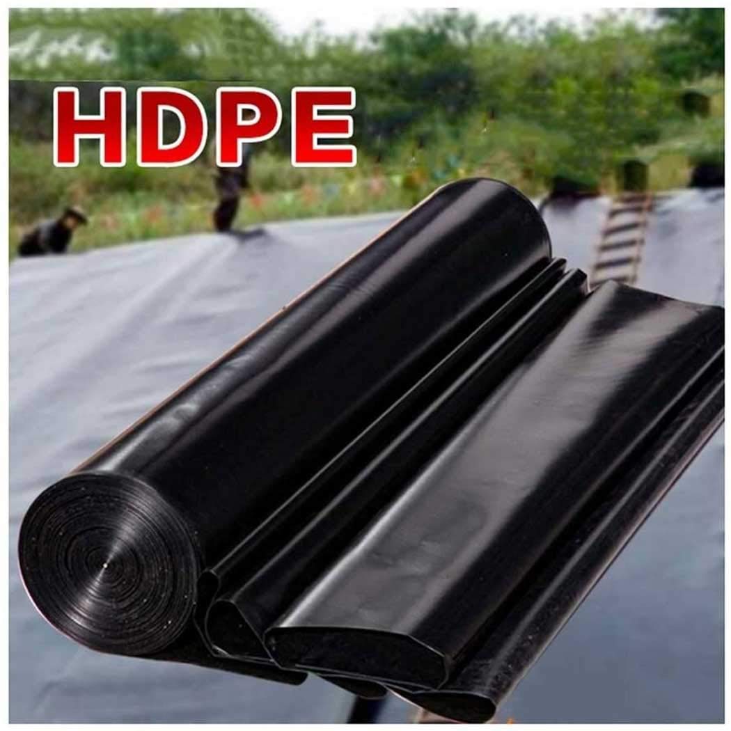 1x1m 4x5m 5x8m Rivestimento Per Laghetti HDPE Resistenza Alle Forature Fodera Laghetto 0.12mm Spessore Flessibile Resistente Ai Raggi UV Telo Per - 11