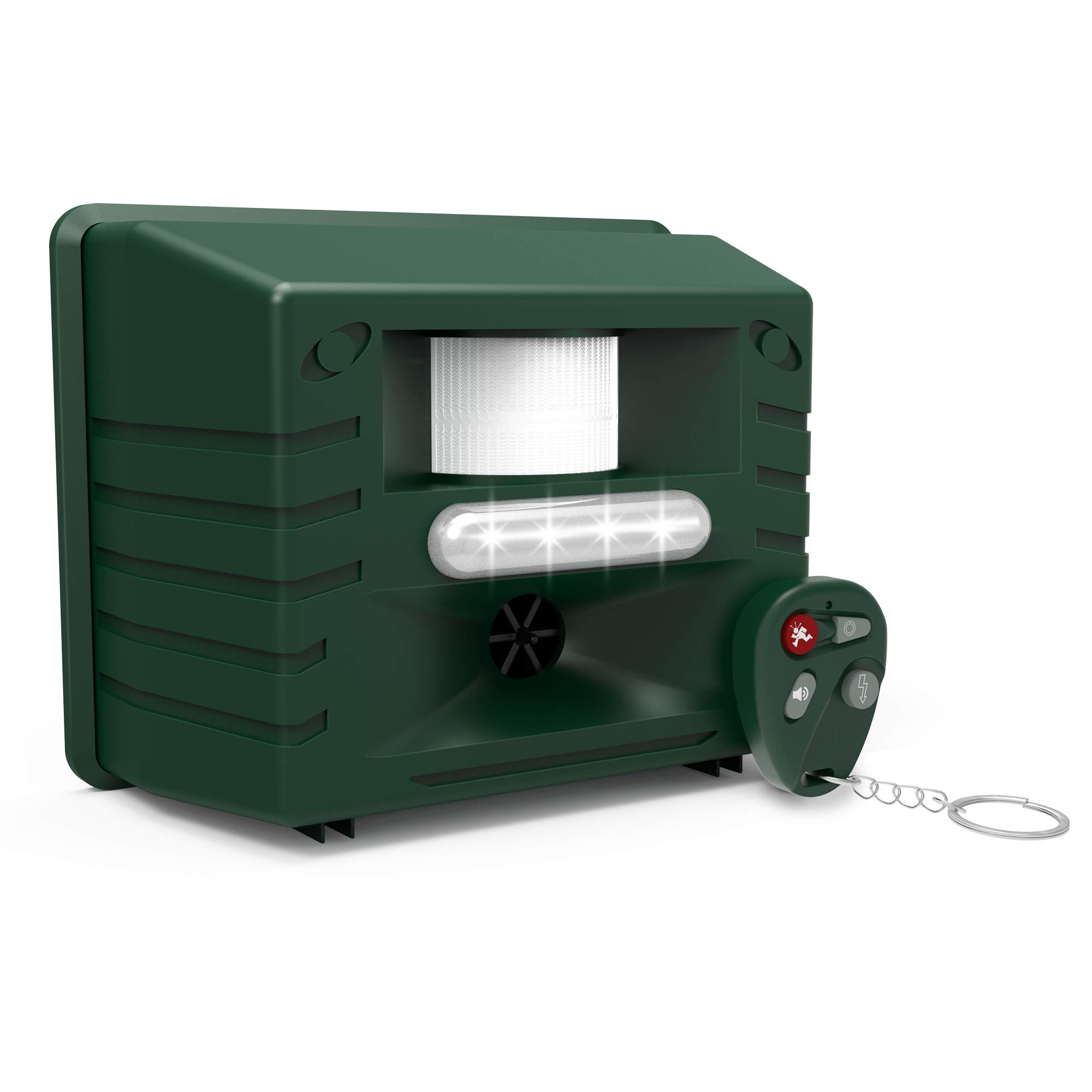 ZOVENCHI Ultrasonic Animal Repellent, Outdoor Solar Powered and