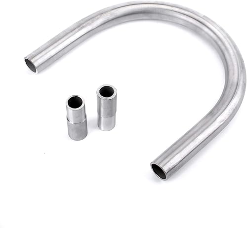 1" acero inoxidable Cafe Racer marco trasero aro estilo Brat asiento grande CC bicicleta universal