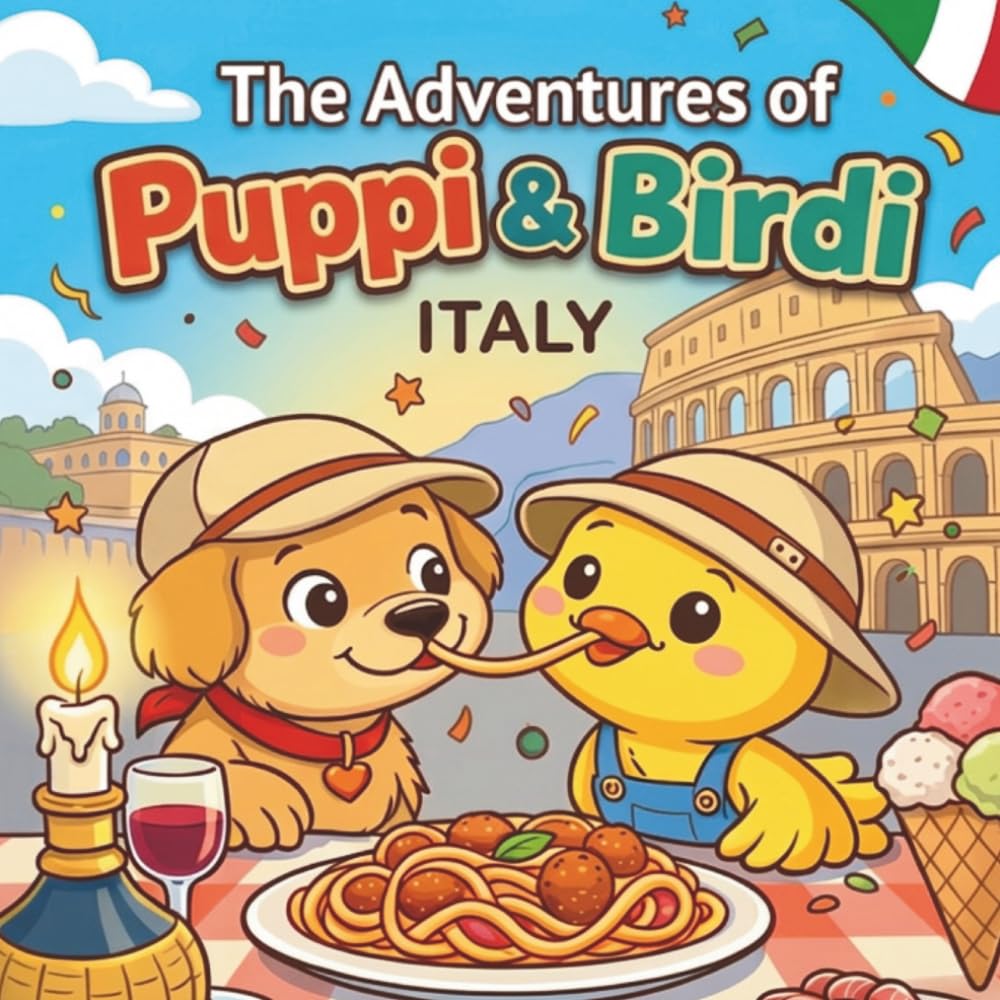 The adventures of Puppi and Birdi: Italy: Color, Play, and Learn!
