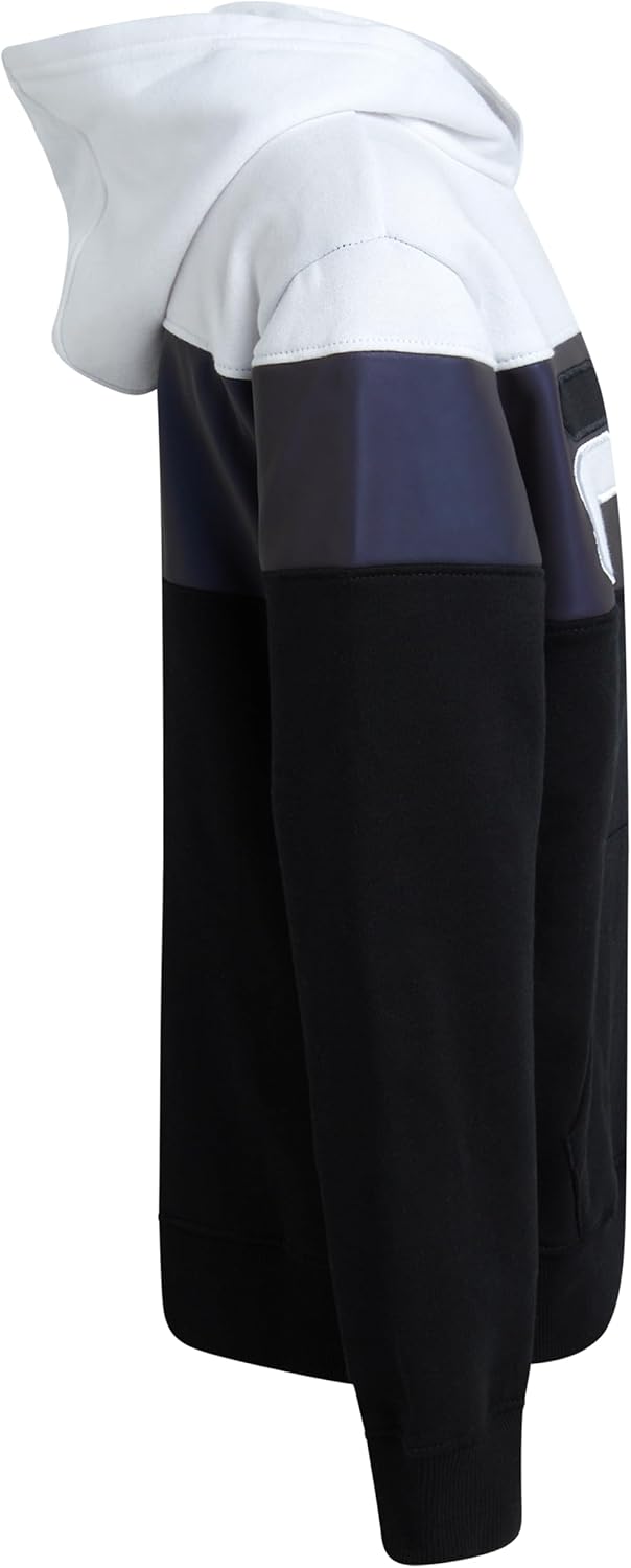 Fila Boys Sweatshirts - 2 Pack Lightweight Soft Fleece Athletic Graphic Hoodies Sweatshirt for Boys with Kangaroo Pocket - Image 5