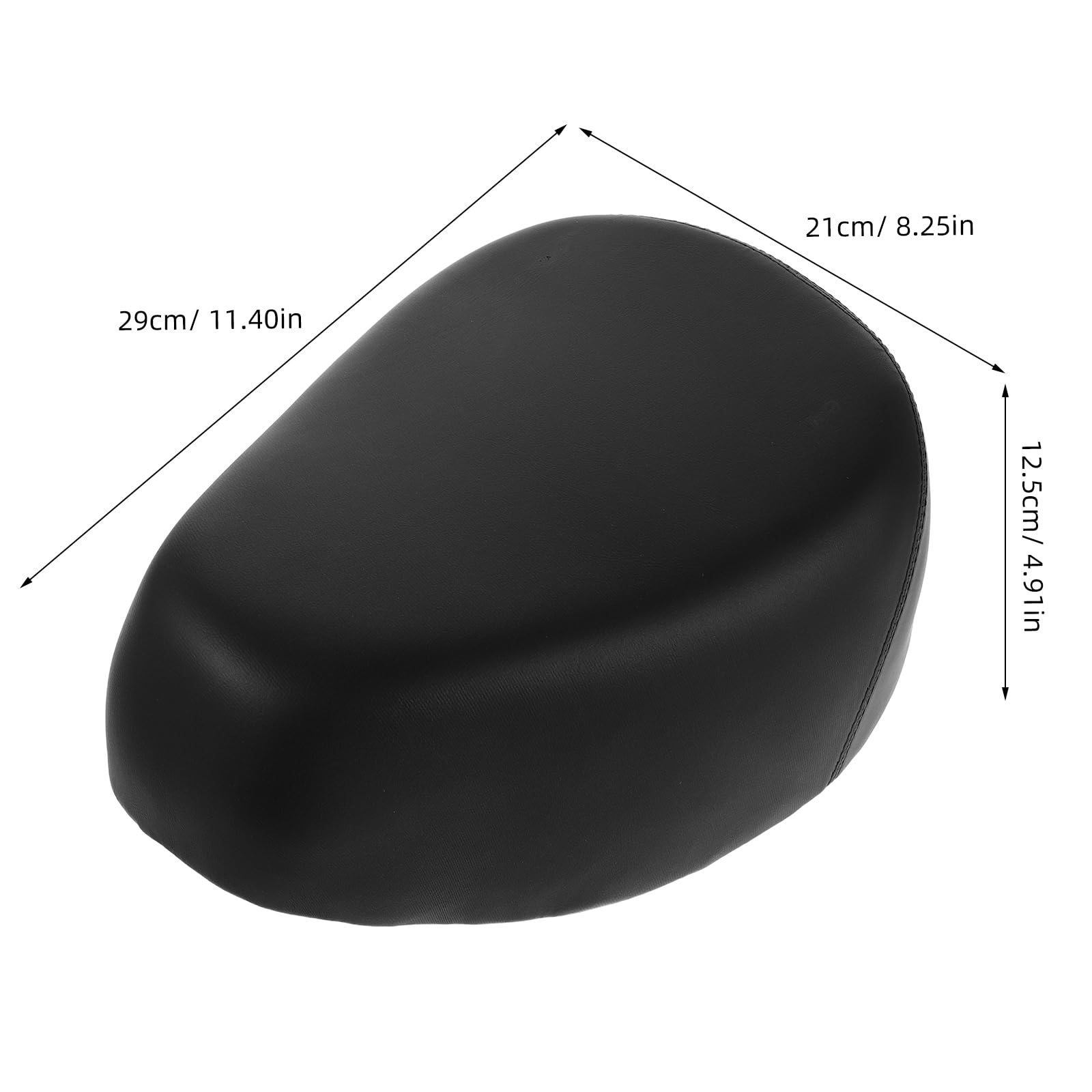 BESTonZON Selle de vélo Ergonomique avec Insert hautement élastique - Coussin de Selle de vélo Confortable et Stable de Conduite et Conditions météorologiques