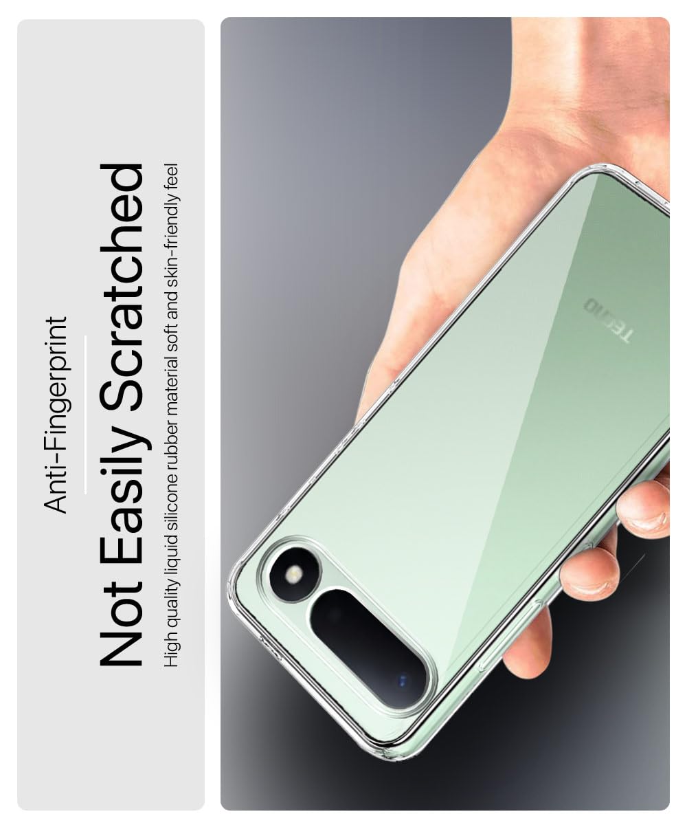Transparent Case for Tecno PopX 5G & Spark 50 5G - Full Protection -6