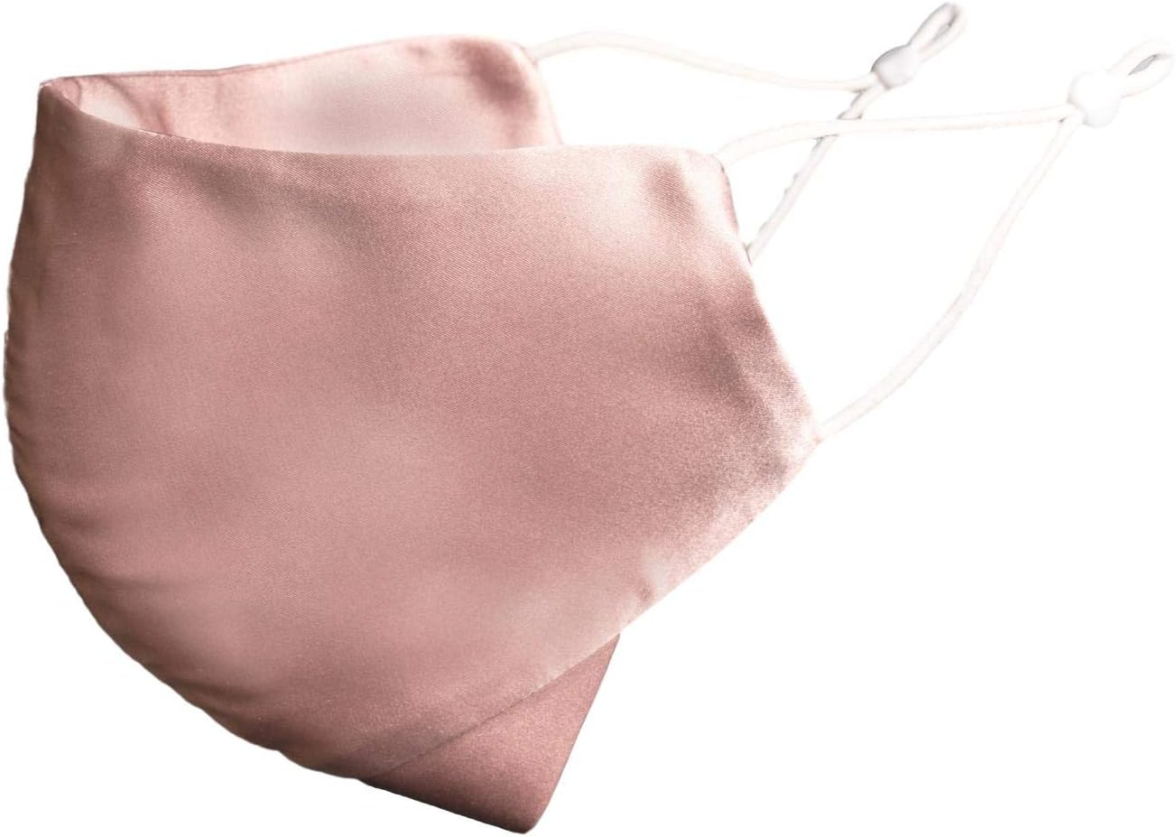 Mulberry Silk Face Mask by 22Silk Reusable & Adjustable Face Mask, 3D Chin Design for Flattering & Comfortable fit 6A Silk