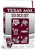 Vista 13 de Masterpieces NCAA - Juego de dados unisex para adultos