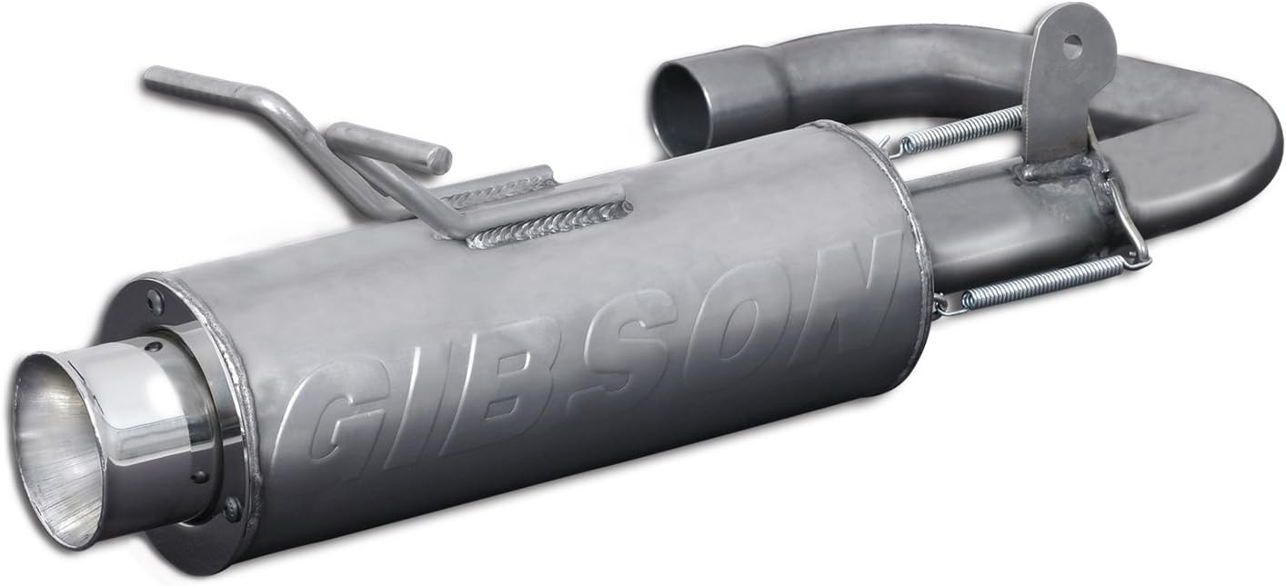 Gibson Performance Exhaust 96008 Stainless Steel Slip-On Performance Muffler for Yamaha